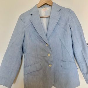 Vintage Blue Brooks Brothers Blazer Size 8